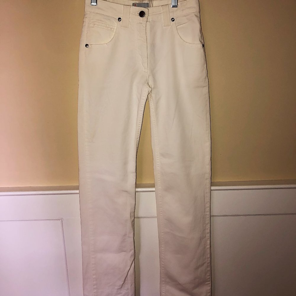 MISSONI - Straight Leg White Jeans